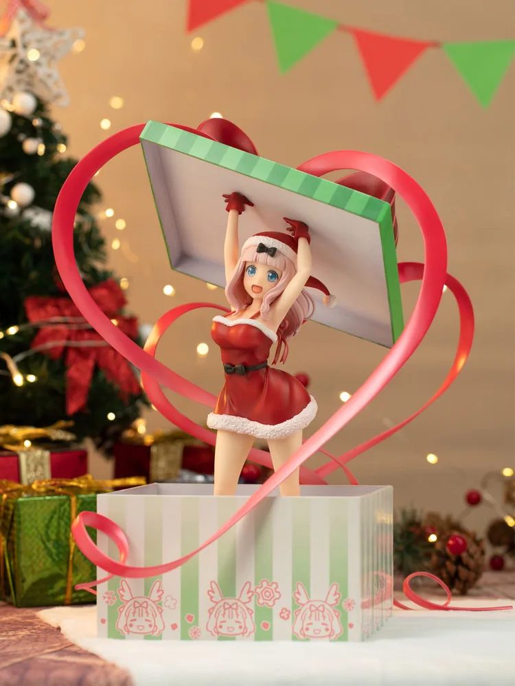Kaguya-sama Love is War Season 2 1/7 Scale Pre-Painted Figure: Chika Fujiwara Christmas Present Ver.