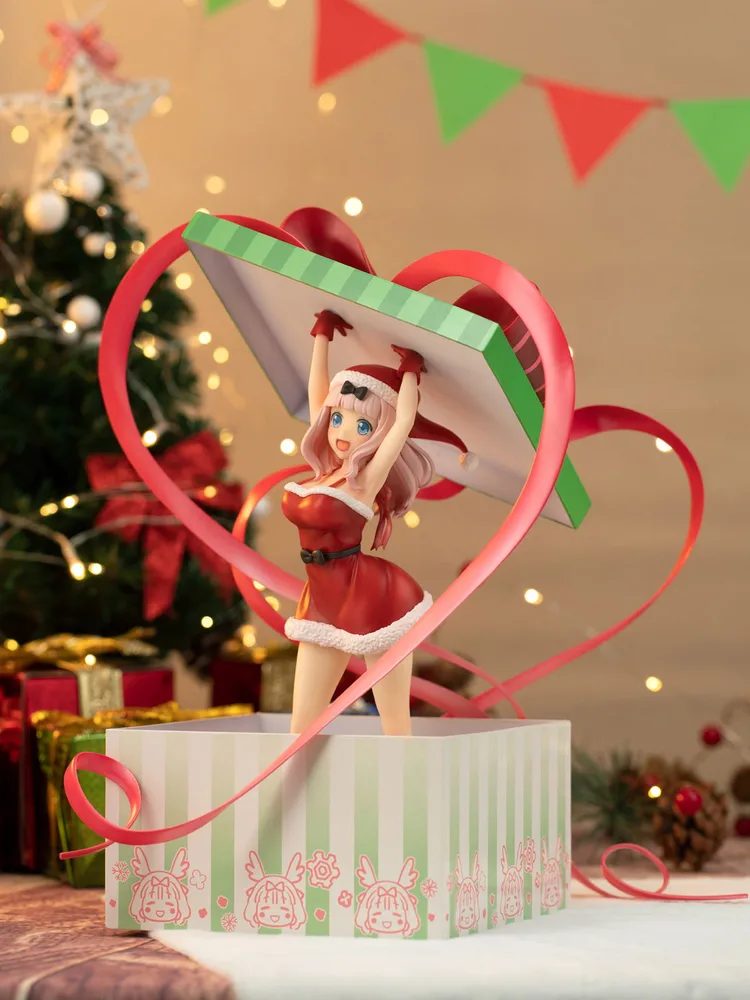 Kaguya-sama Love is War Season 2 1/7 Scale Pre-Painted Figure: Chika Fujiwara Christmas Present Ver.