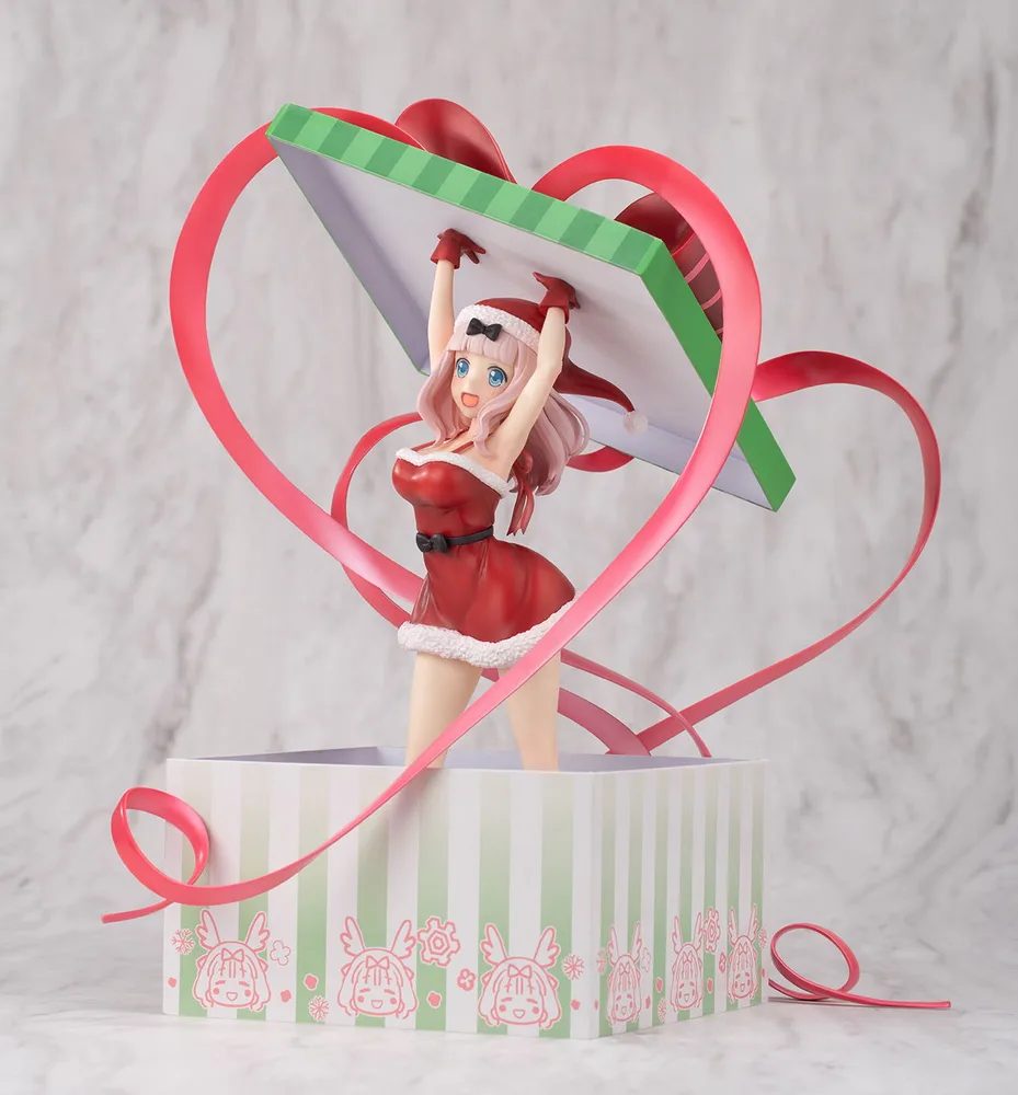Kaguya-sama Love is War Season 2 1/7 Scale Pre-Painted Figure: Chika Fujiwara Christmas Present Ver.