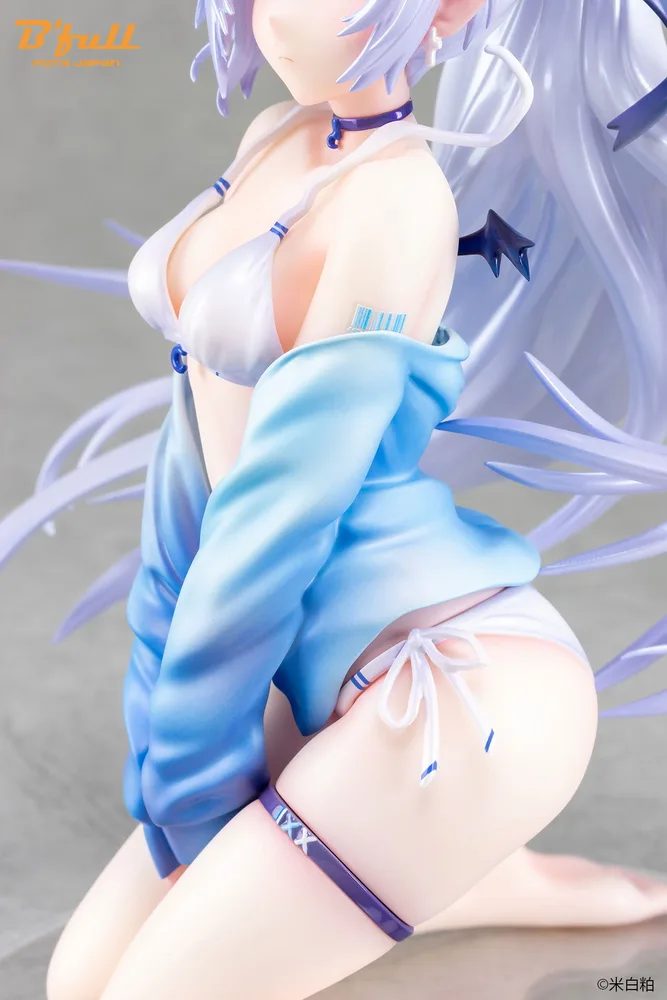 Kasu Komeshiro Original Illustration 1/7 Scale Pre-Painted Figure: Aqua-chan