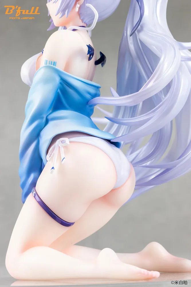 Kasu Komeshiro Original Illustration 1/7 Scale Pre-Painted Figure: Aqua-chan