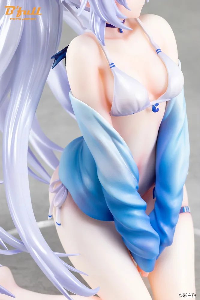 Kasu Komeshiro Original Illustration 1/7 Scale Pre-Painted Figure: Aqua-chan