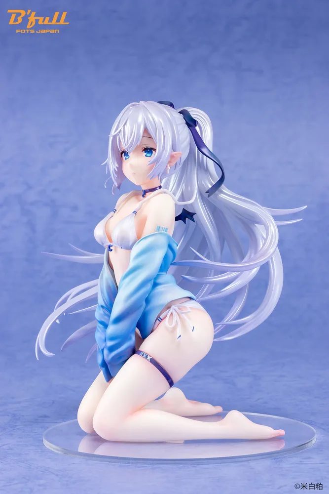 Kasu Komeshiro Original Illustration 1/7 Scale Pre-Painted Figure: Aqua-chan