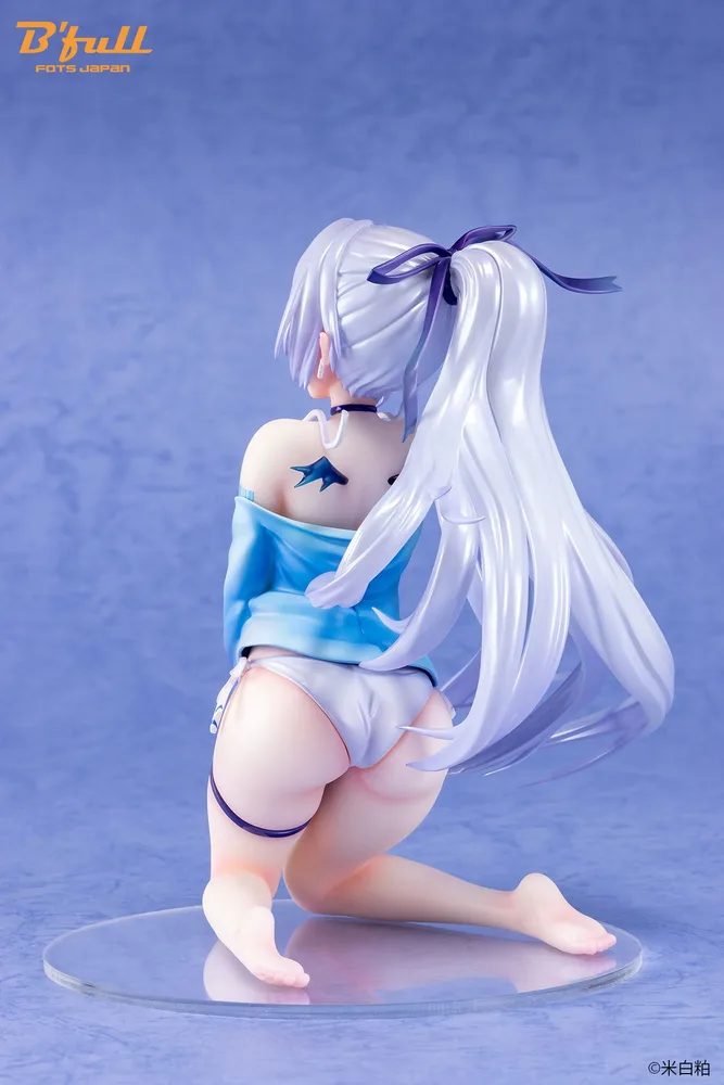 Kasu Komeshiro Original Illustration 1/7 Scale Pre-Painted Figure: Aqua-chan