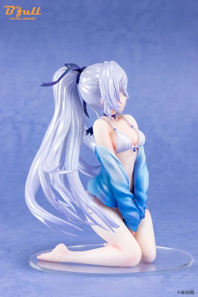 Kasu Komeshiro Original Illustration 1/7 Scale Pre-Painted Figure: Aqua-chan