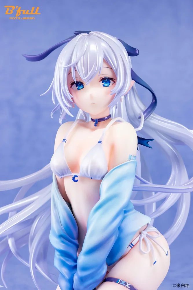 Kasu Komeshiro Original Illustration 1/7 Scale Pre-Painted Figure: Aqua-chan