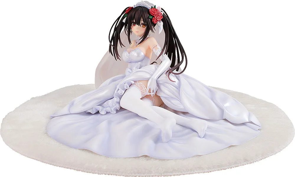 KD Colle Date A Live 1/7 Scale Pre-Painted Figure: Light Novel Edition Kurumi Tokisaki Wedding Dress Ver.