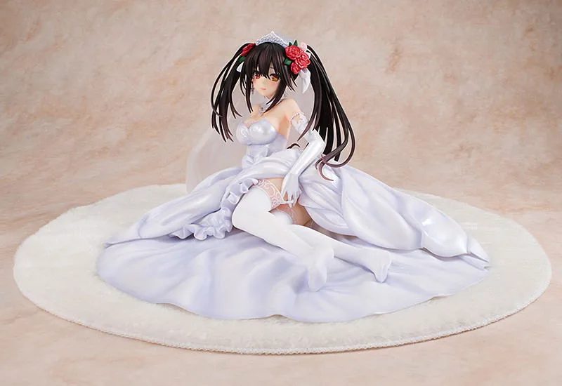 KD Colle Date A Live 1/7 Scale Pre-Painted Figure: Light Novel Edition Kurumi Tokisaki Wedding Dress Ver.