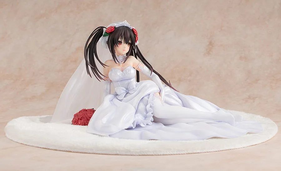 KD Colle Date A Live 1/7 Scale Pre-Painted Figure: Light Novel Edition Kurumi Tokisaki Wedding Dress Ver.