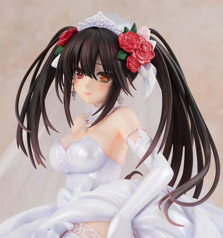 KD Colle Date A Live 1/7 Scale Pre-Painted Figure: Light Novel Edition Kurumi Tokisaki Wedding Dress Ver.