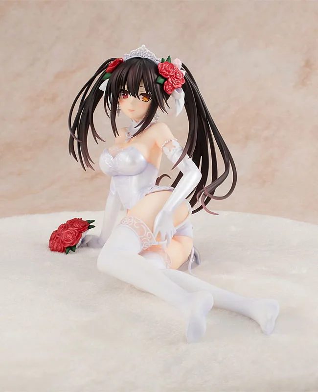 KD Colle Date A Live 1/7 Scale Pre-Painted Figure: Light Novel Edition Kurumi Tokisaki Wedding Dress Ver.