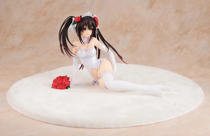 KD Colle Date A Live 1/7 Scale Pre-Painted Figure: Light Novel Edition Kurumi Tokisaki Wedding Dress Ver.
