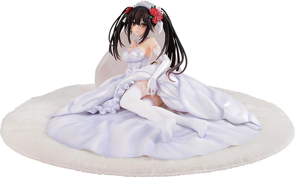 KD Colle Date A Live 1/7 Scale Pre-Painted Figure: Light Novel Edition Kurumi Tokisaki Wedding Dress Ver.