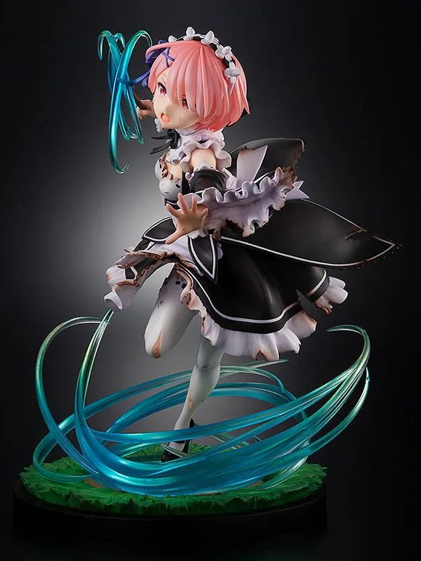 KD Colle Re:Zero - Starting Life in Another World 1/7 Scale Pre-Painted Figure: Ram Battle with Roswaal Ver.