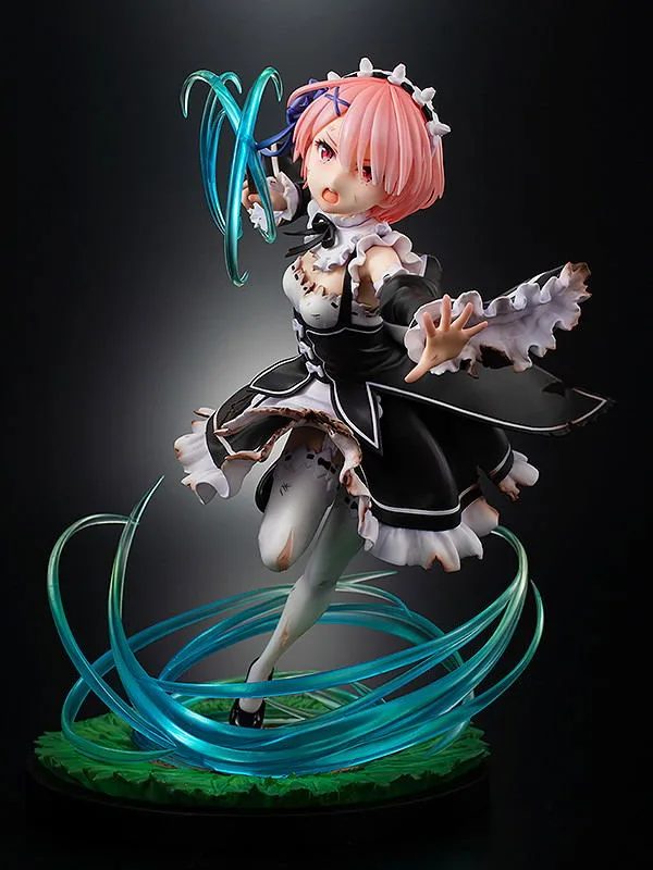 KD Colle Re:Zero - Starting Life in Another World 1/7 Scale Pre-Painted Figure: Ram Battle with Roswaal Ver.
