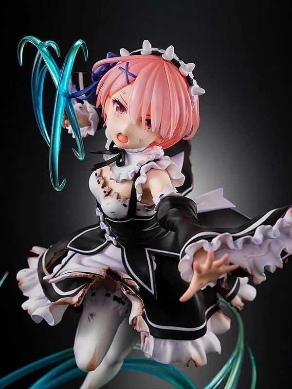KD Colle Re:Zero - Starting Life in Another World 1/7 Scale Pre-Painted Figure: Ram Battle with Roswaal Ver.