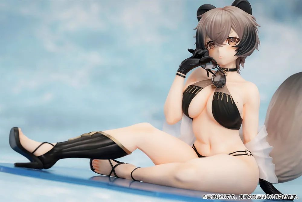 Kemomimi Gakuen Illustrated by Yakan 1/7 Scale Pre-Painted Figure: Hayashishino Riri