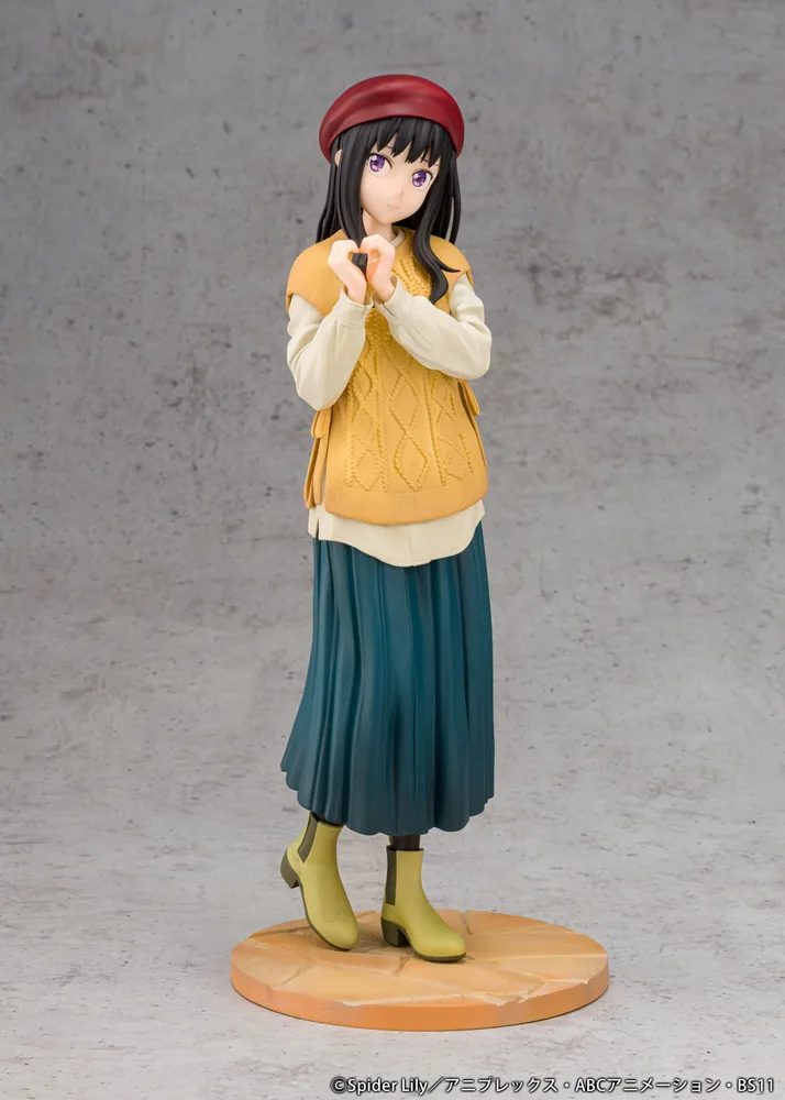 Lycoris Recoil 1/7 Scale Pre-Painted Figure: Inoue Takina Winter Clothes Ver.