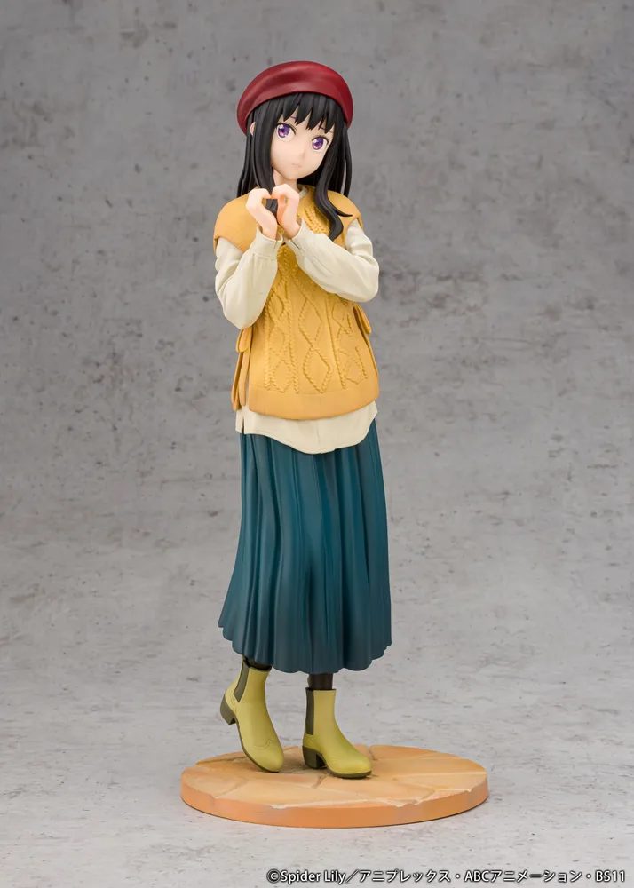 Lycoris Recoil 1/7 Scale Pre-Painted Figure: Inoue Takina Winter Clothes Ver.