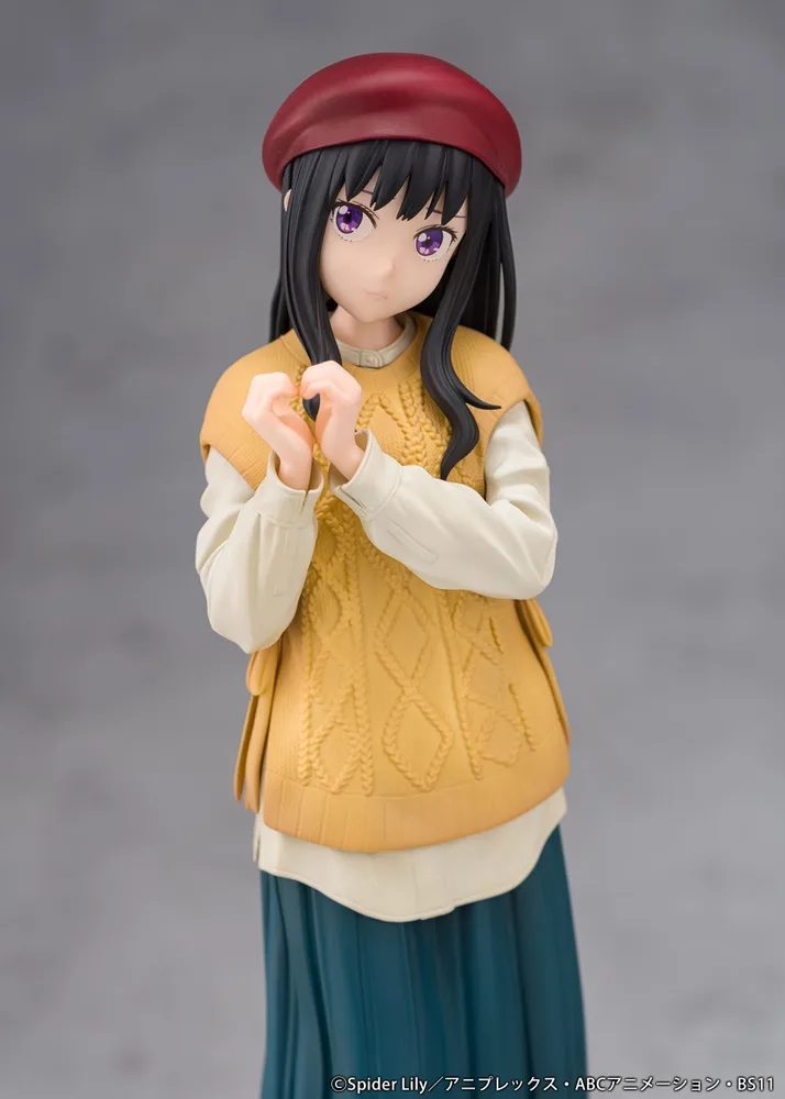 Lycoris Recoil 1/7 Scale Pre-Painted Figure: Inoue Takina Winter Clothes Ver.