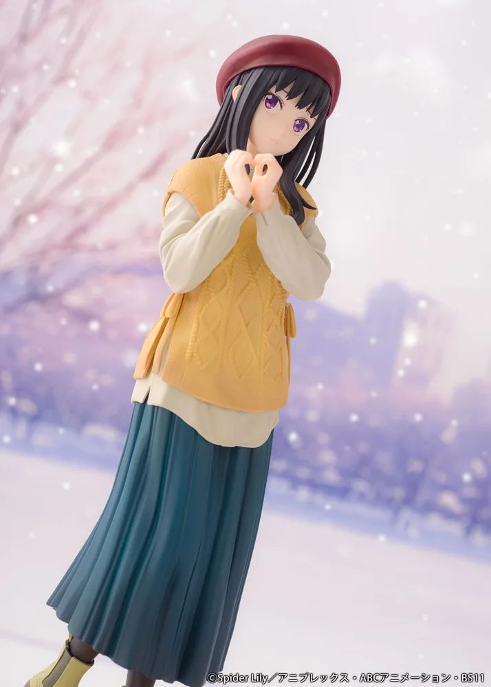 Lycoris Recoil 1/7 Scale Pre-Painted Figure: Inoue Takina Winter Clothes Ver.