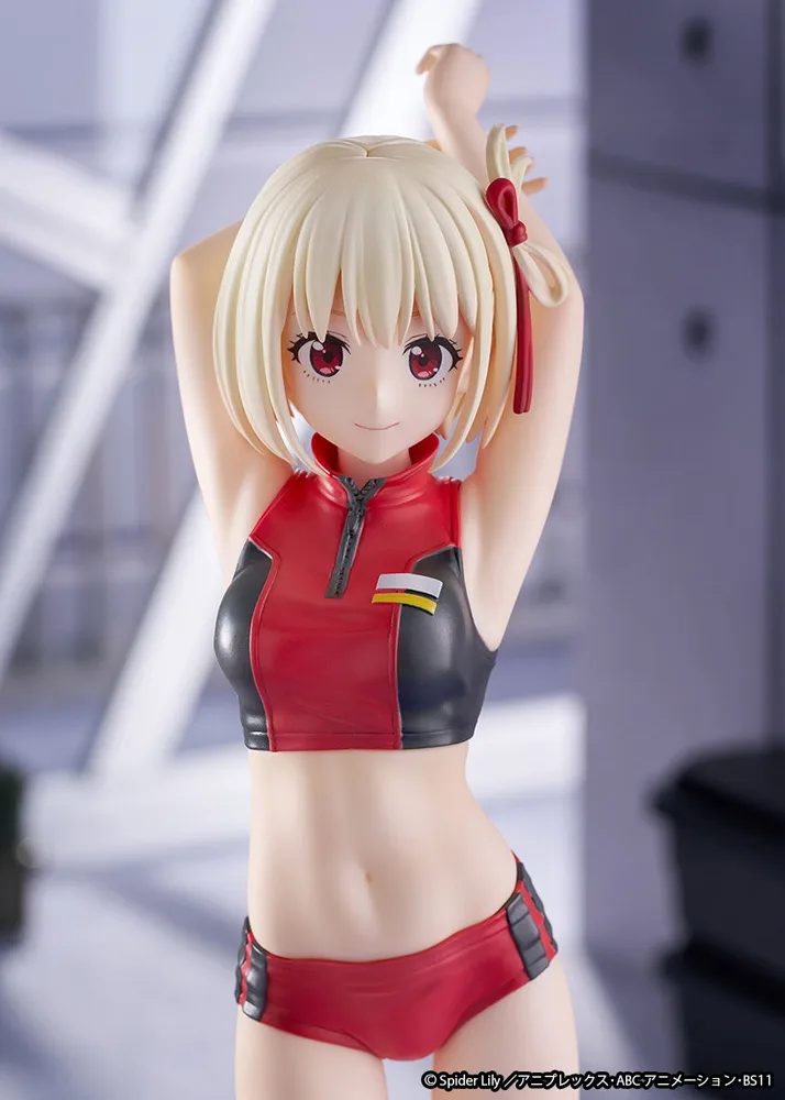 Lycoris Recoil 1/7 Scale Pre-Painted Figure: Nishikigi Chisato Training Wear