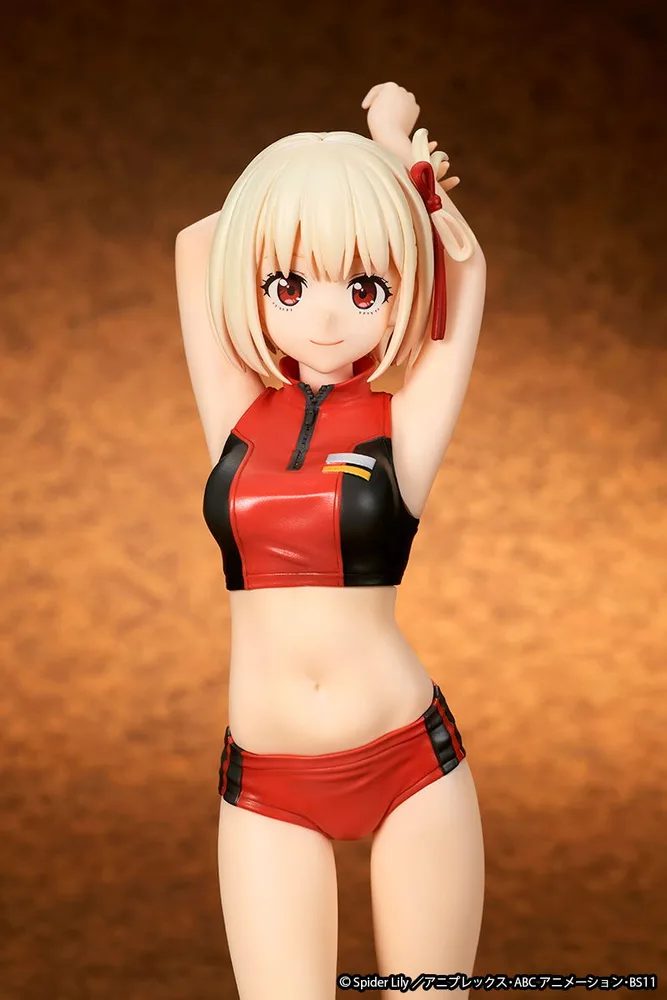 Lycoris Recoil 1/7 Scale Pre-Painted Figure: Nishikigi Chisato Training Wear