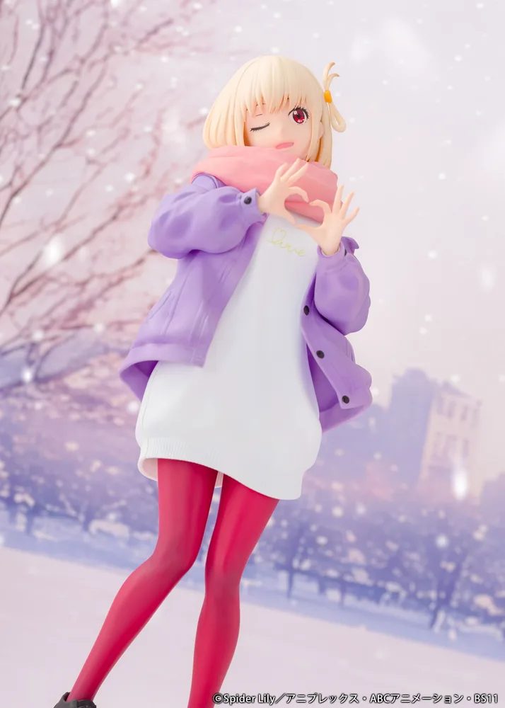 Lycoris Recoil 1/7 Scale Pre-Painted Figure: Nishikigi Chisato Winter Clothes Ver.