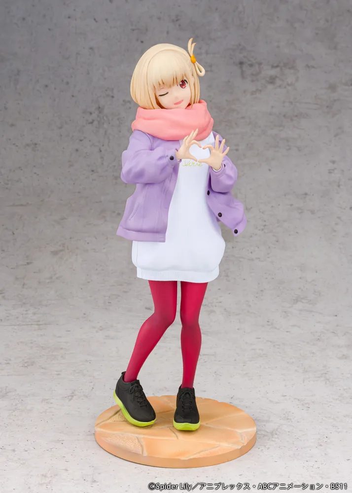 Lycoris Recoil 1/7 Scale Pre-Painted Figure: Nishikigi Chisato Winter Clothes Ver.