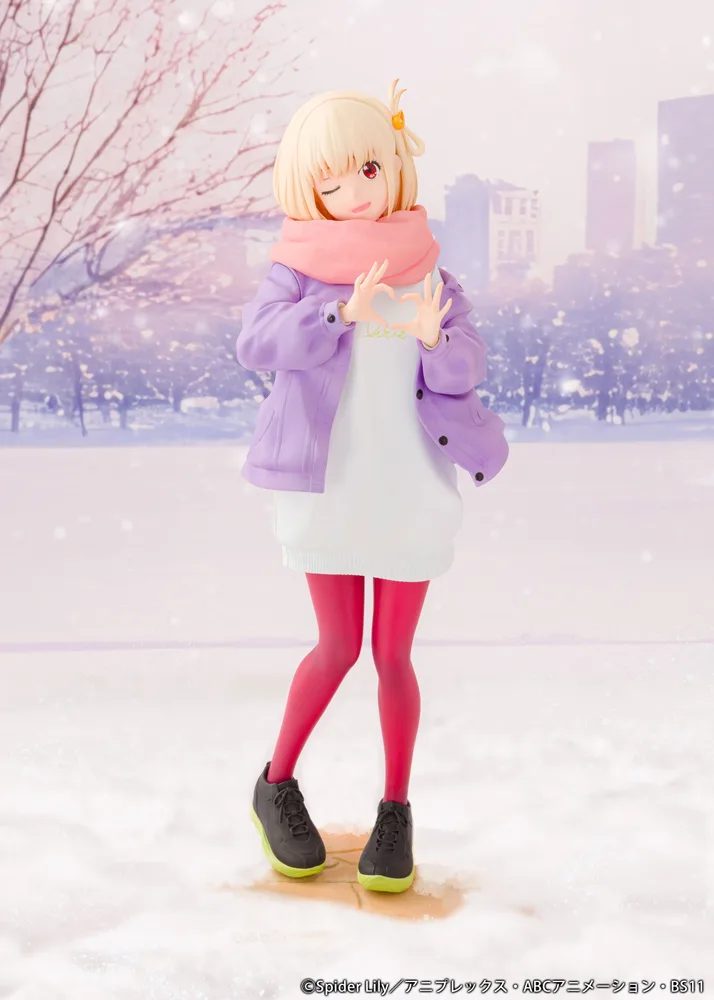 Lycoris Recoil 1/7 Scale Pre-Painted Figure: Nishikigi Chisato Winter Clothes Ver.