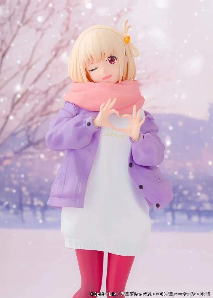 Lycoris Recoil 1/7 Scale Pre-Painted Figure: Nishikigi Chisato Winter Clothes Ver.