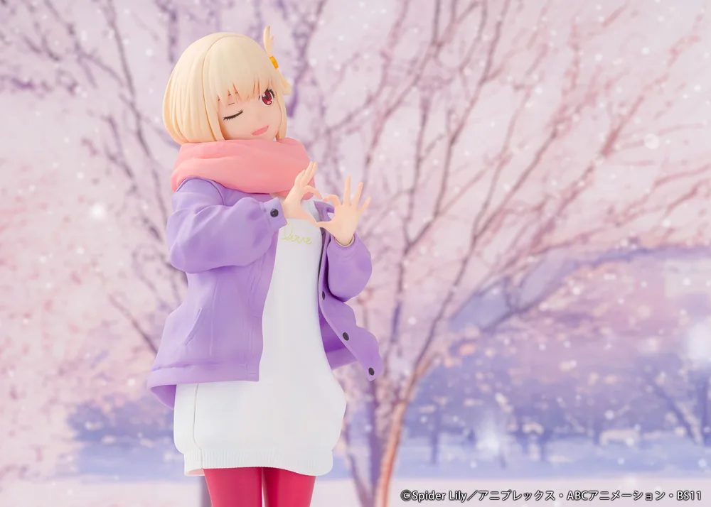 Lycoris Recoil 1/7 Scale Pre-Painted Figure: Nishikigi Chisato Winter Clothes Ver.
