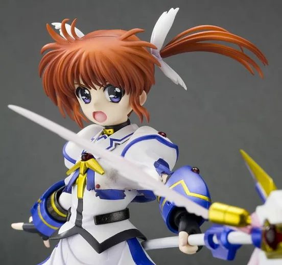 Magical Girl Lyrical Nanoha The Movie 1st 1/8 Scale Pre-Painted  PVC Figure: Takamachi Nanoha -Devotion-