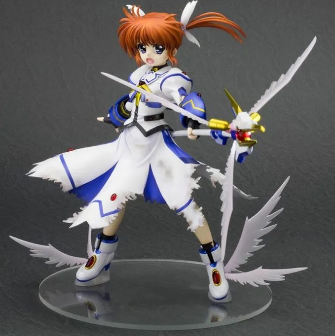 Magical Girl Lyrical Nanoha The Movie 1st 1/8 Scale Pre-Painted  PVC Figure: Takamachi Nanoha -Devotion-