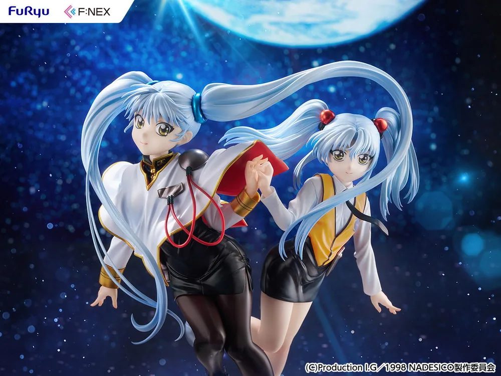 Martian Successor Nadesico The Motion Picture Prince of Darkness 1/7 Scale Pre-Painted Figure: Hoshino Ruri W Ruriruri Ver.