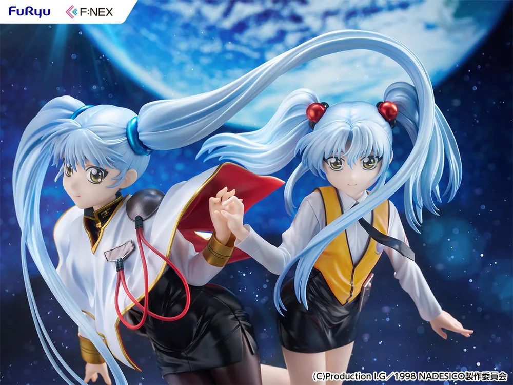 Martian Successor Nadesico The Motion Picture Prince of Darkness 1/7 Scale Pre-Painted Figure: Hoshino Ruri W Ruriruri Ver.