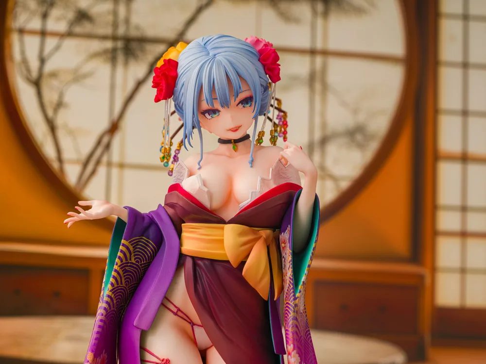 Master and Servant Ecstasy 1/7 Scale Pre-Painted Figure: Shion Oiran Ver. (Healthy Ver.)