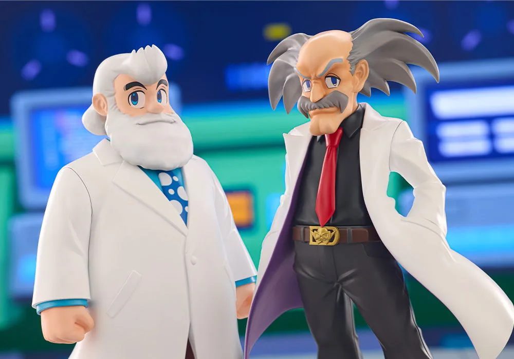 Mega Man Pre-Painted Figure: Oshi Works Dr. Wily & Dr. Light