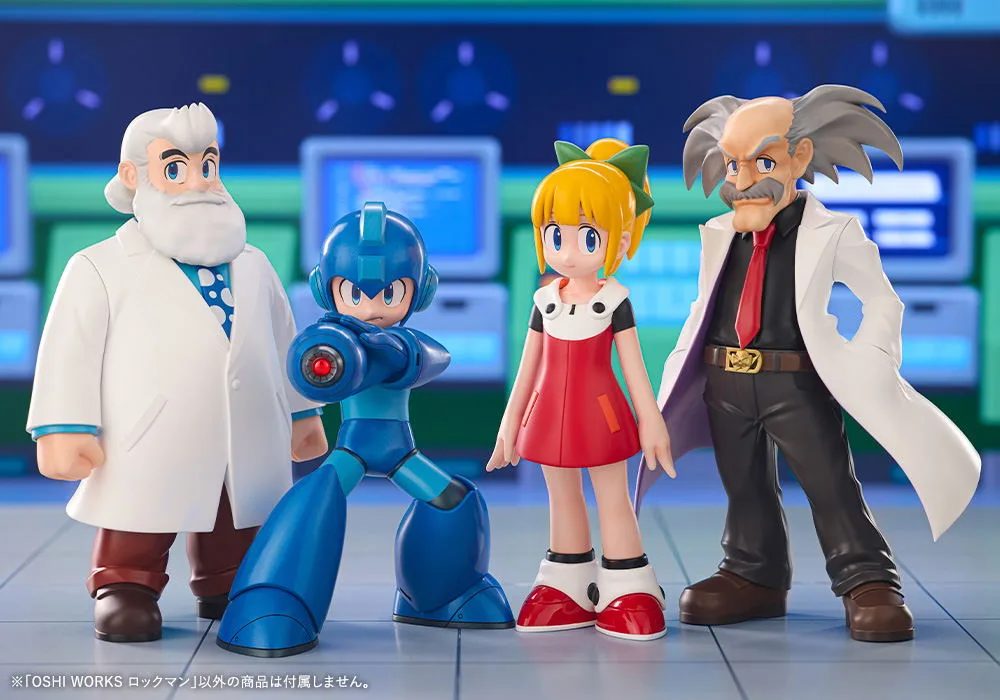 Mega Man Pre-Painted Figure: Oshi Works Mega Man