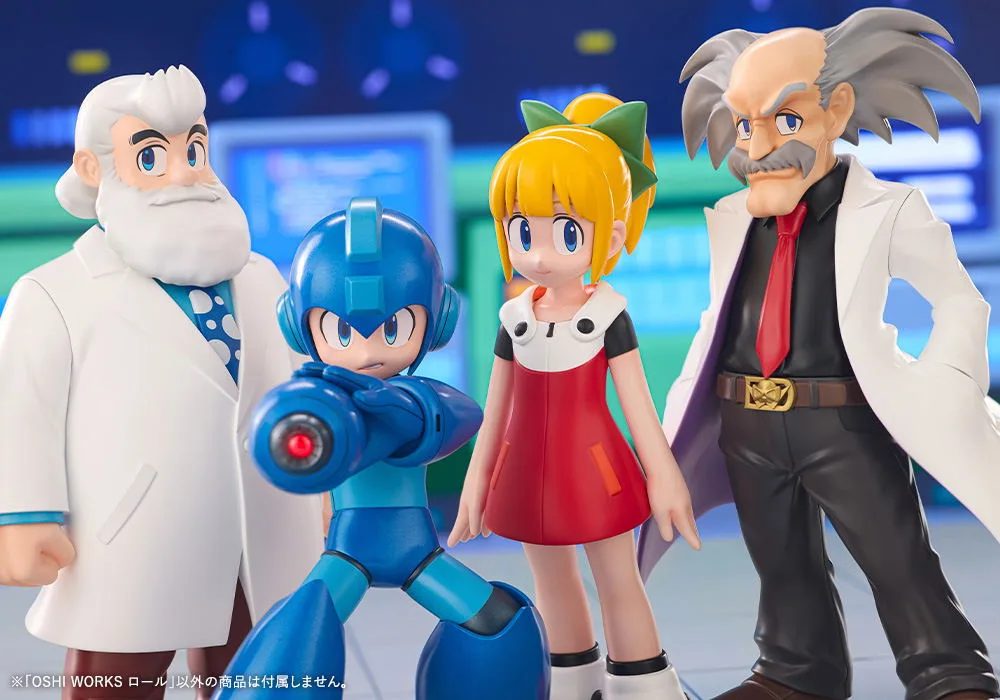 Mega Man Pre-Painted Figure: Oshi Works Roll
