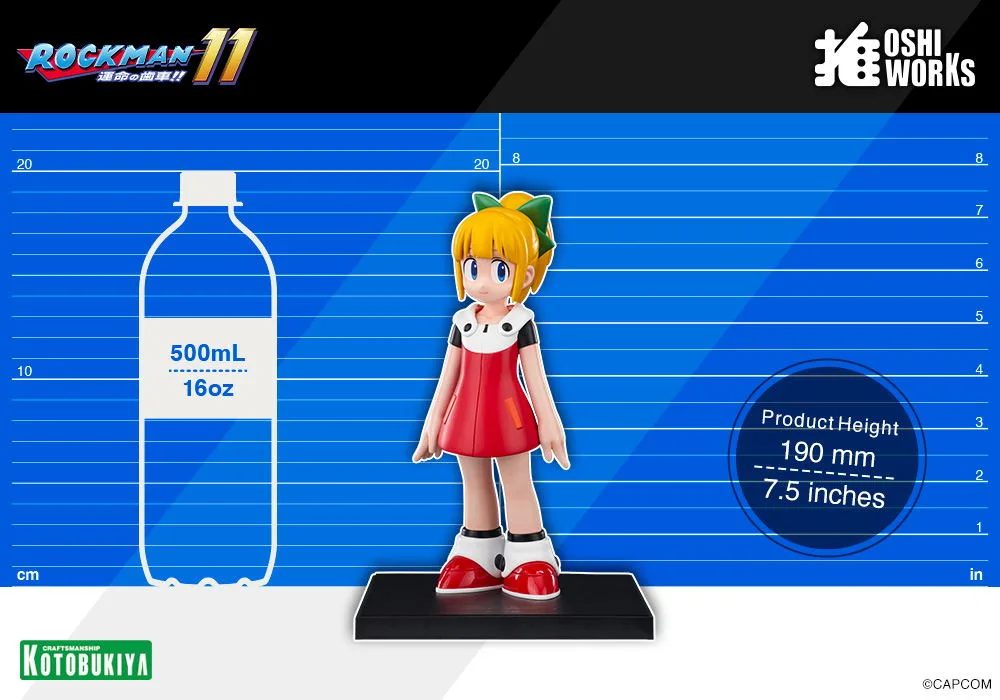 Mega Man Pre-Painted Figure: Oshi Works Roll