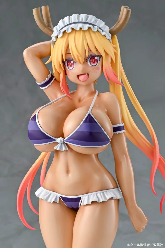 Miss Kobayashi's Dragon Maid 1/7 Scale Pre-Painted Figure: Tohru Bikini Style Sunburn Ver.