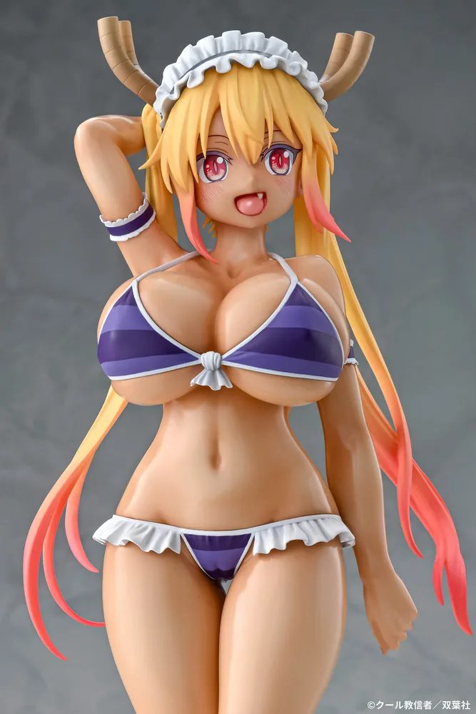 Miss Kobayashi's Dragon Maid 1/7 Scale Pre-Painted Figure: Tohru Bikini Style Sunburn Ver.
