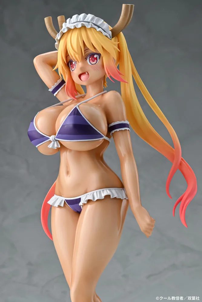 Miss Kobayashi's Dragon Maid 1/7 Scale Pre-Painted Figure: Tohru Bikini Style Sunburn Ver.