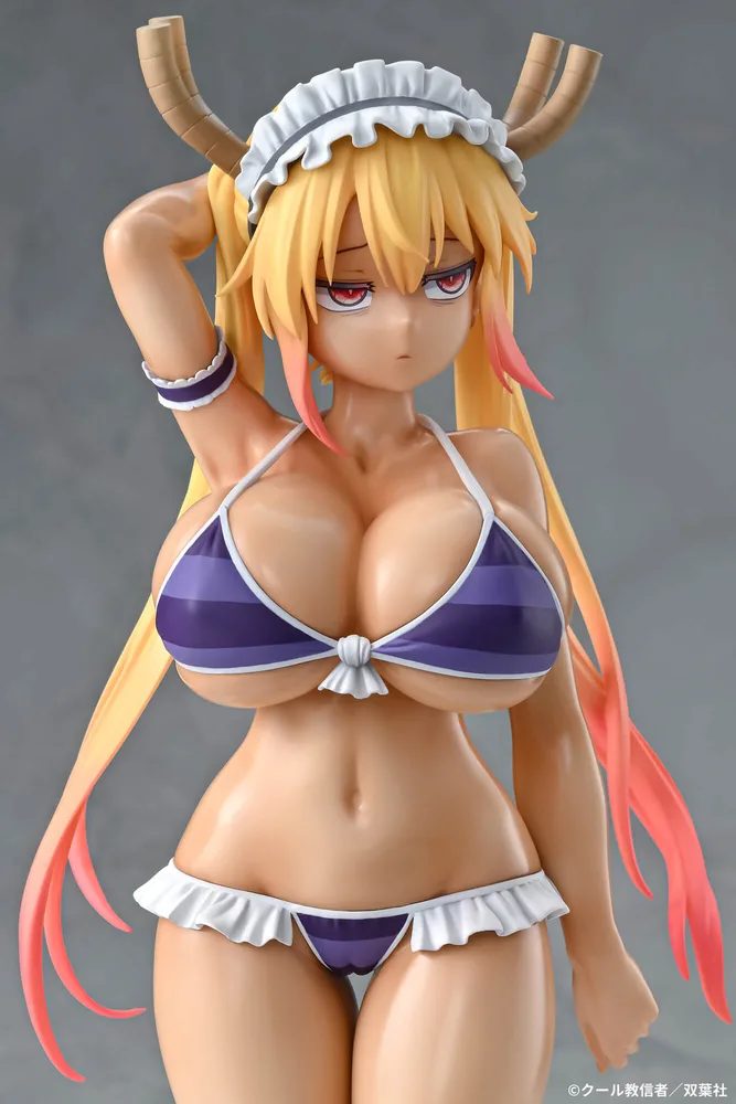 Miss Kobayashi's Dragon Maid 1/7 Scale Pre-Painted Figure: Tohru Bikini Style Sunburn Ver.