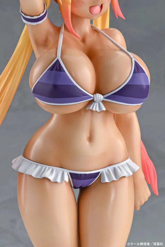 Miss Kobayashi's Dragon Maid 1/7 Scale Pre-Painted Figure: Tohru Bikini Style Sunburn Ver.