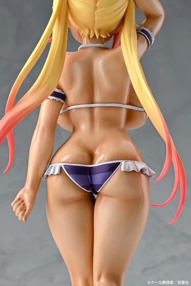 Miss Kobayashi's Dragon Maid 1/7 Scale Pre-Painted Figure: Tohru Bikini Style Sunburn Ver.