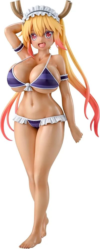Miss Kobayashi's Dragon Maid 1/7 Scale Pre-Painted Figure: Tohru Bikini Style Sunburn Ver.