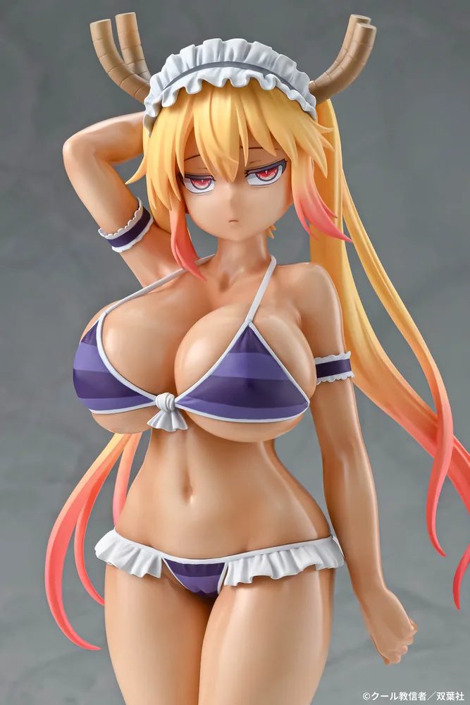 Miss Kobayashi's Dragon Maid 1/7 Scale Pre-Painted Figure: Tohru Bikini Style Sunburn Ver.