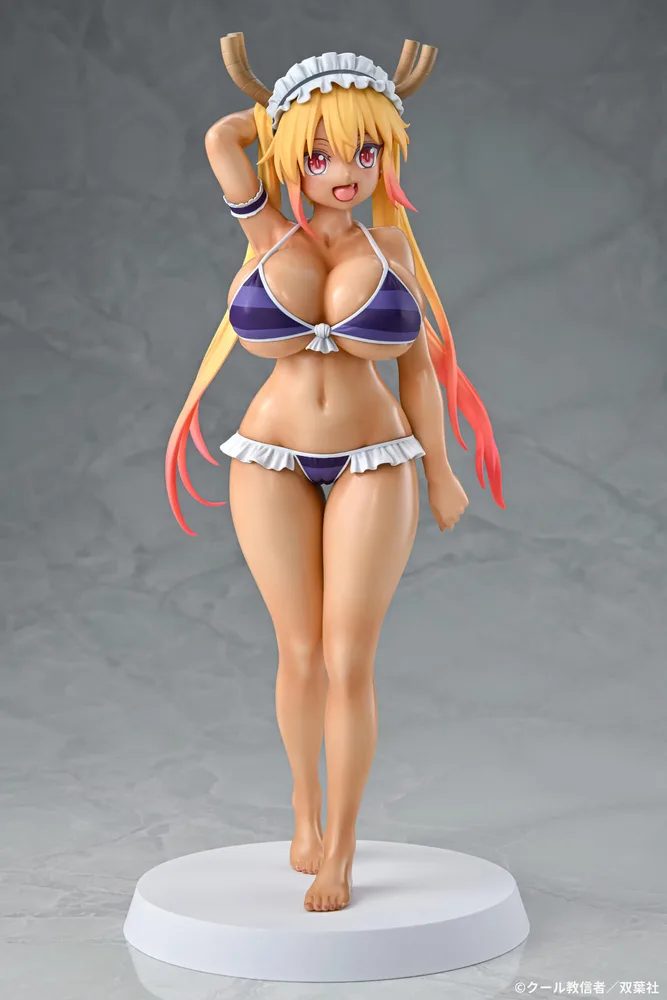 Miss Kobayashi's Dragon Maid 1/7 Scale Pre-Painted Figure: Tohru Bikini Style Sunburn Ver.